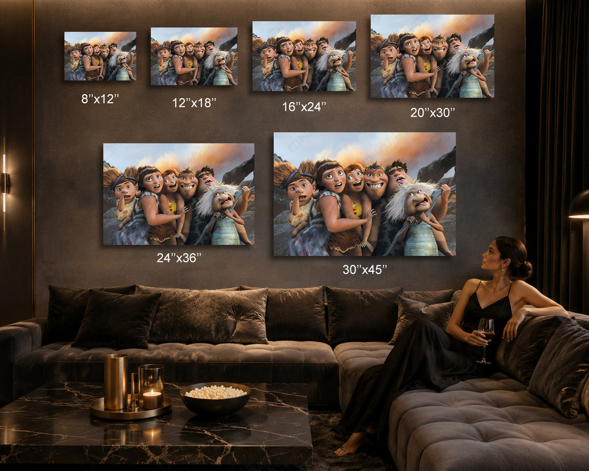 Prehistoric Adventure Animated Canvas Artwork