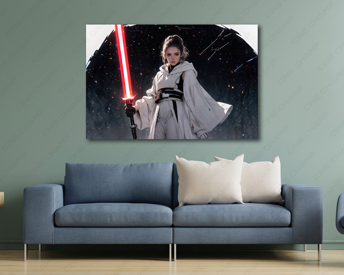 Princess Leia Character Canvas Artwork