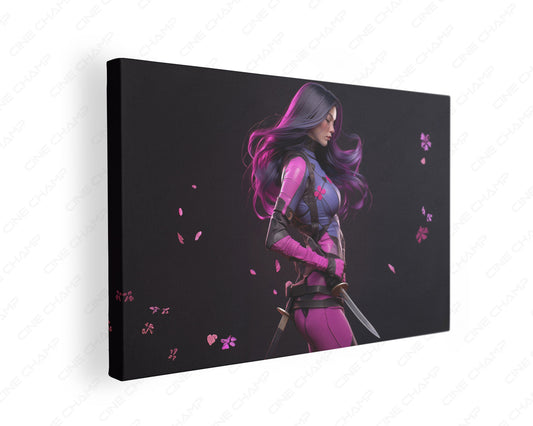 Psylocke Canvas Wall Art