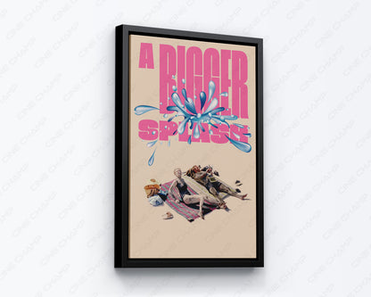 Ralph Fiennes A Bigger Splash Canvas