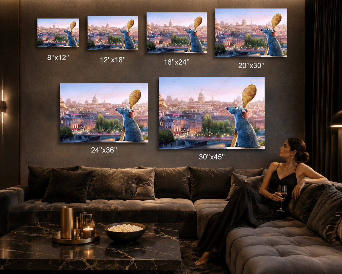 Ratatouille Paris Kitchen Decor