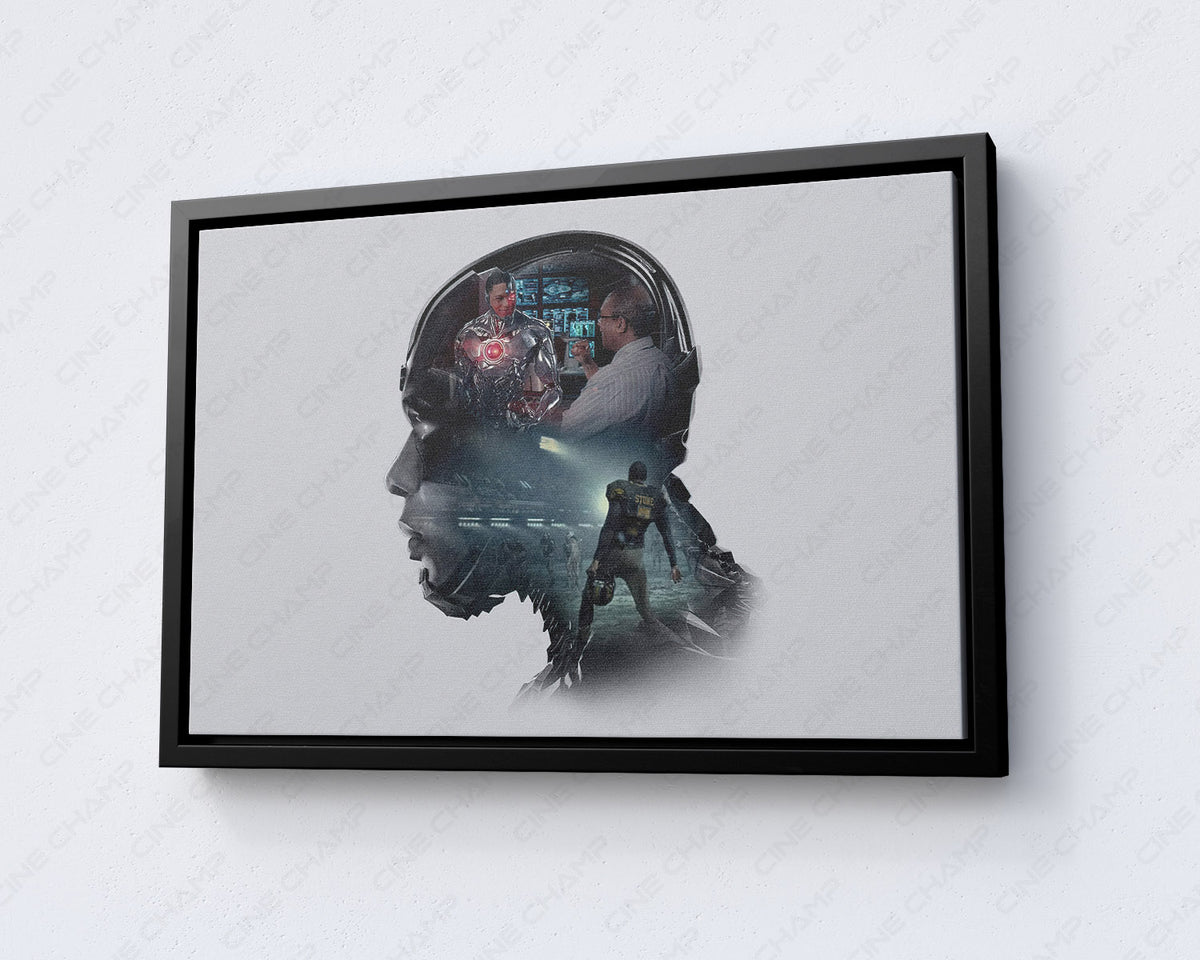 Ray Fisher Cyborg Movie Poster Canvas