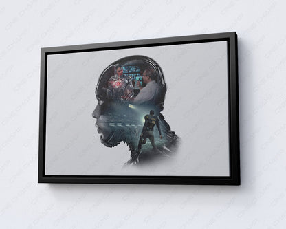 Ray Fisher Cyborg Movie Poster Canvas