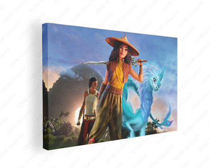 Raya and the Last Dragon Canvas Print