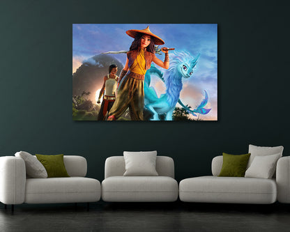 Raya and the Last Dragon Canvas Print