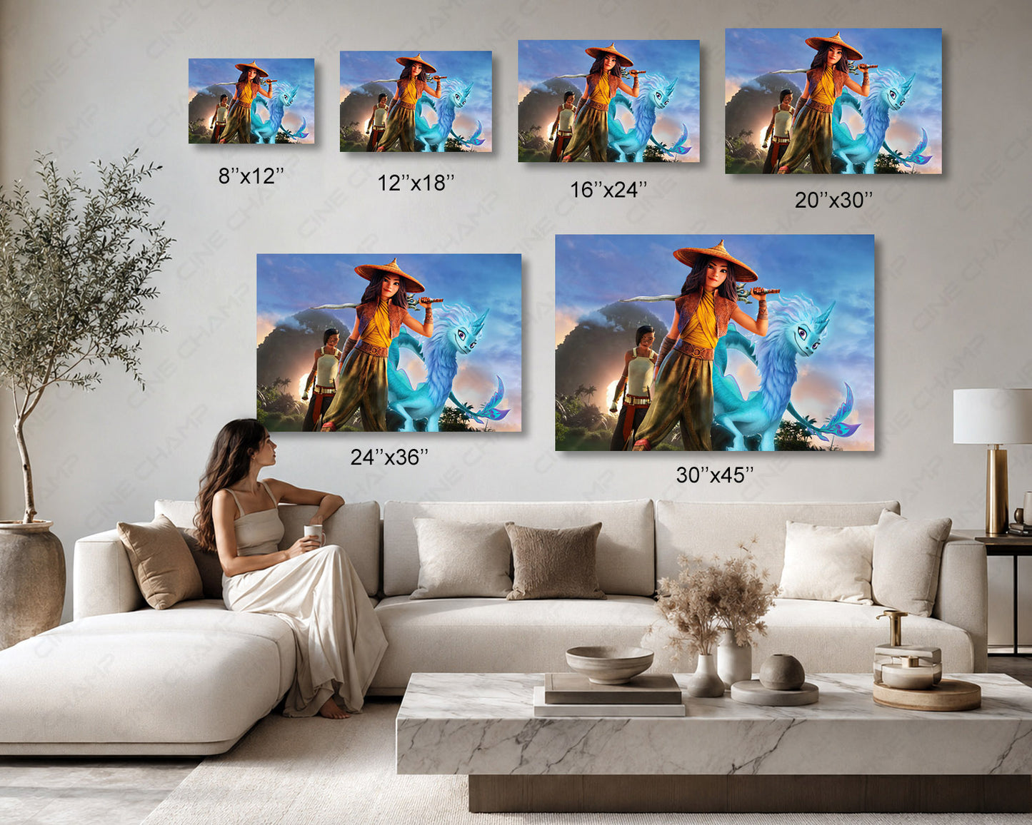Raya and the Last Dragon Canvas Print