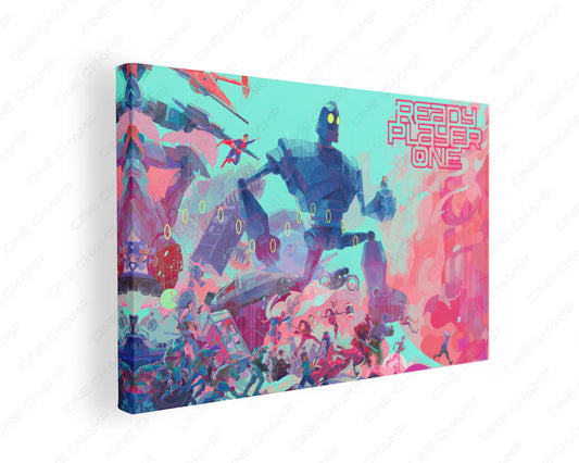 Ready Player One Enter A Virtual Reality Canvas Wall Art