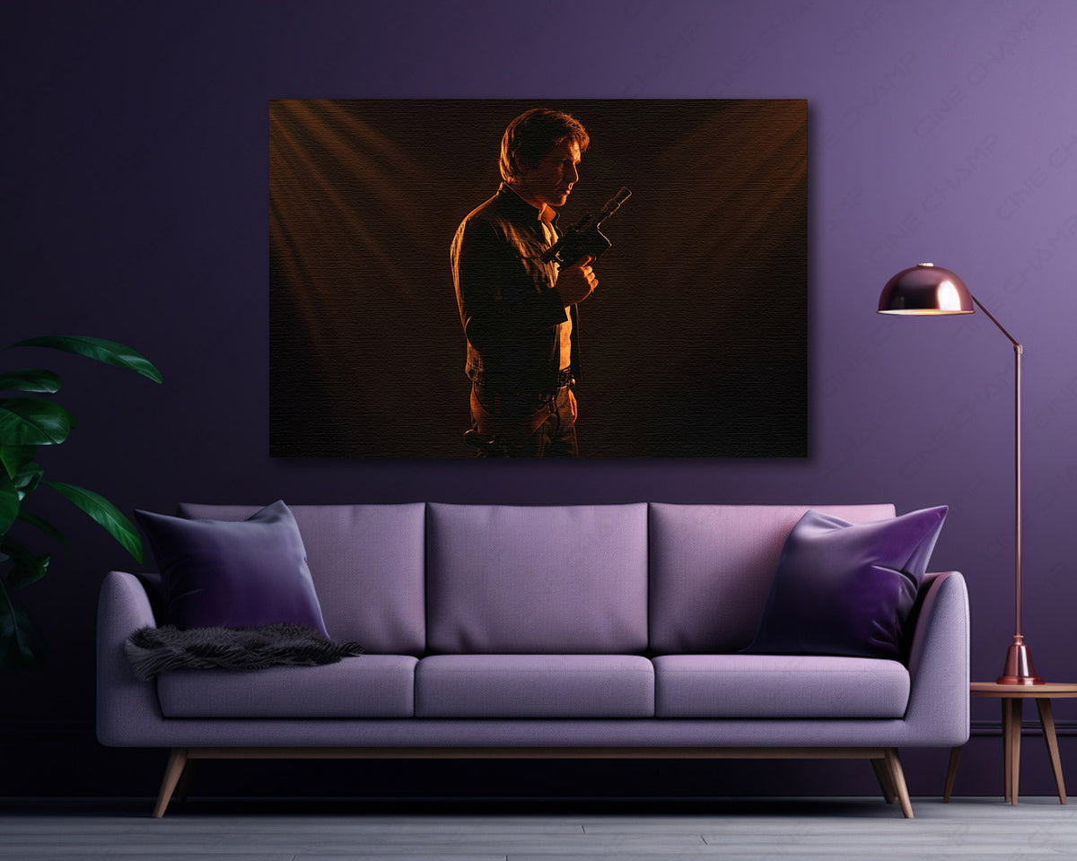 Rebel Alliance movie canvas artwork