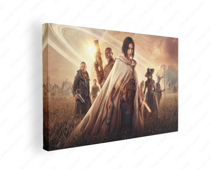 Rebel Moon Canvas Wall Art