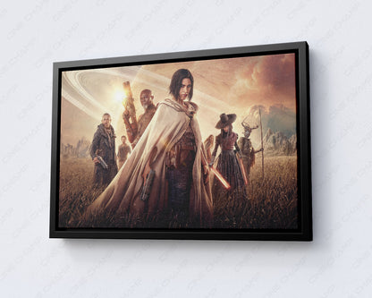 Rebel Moon Movie Poster Canvas
