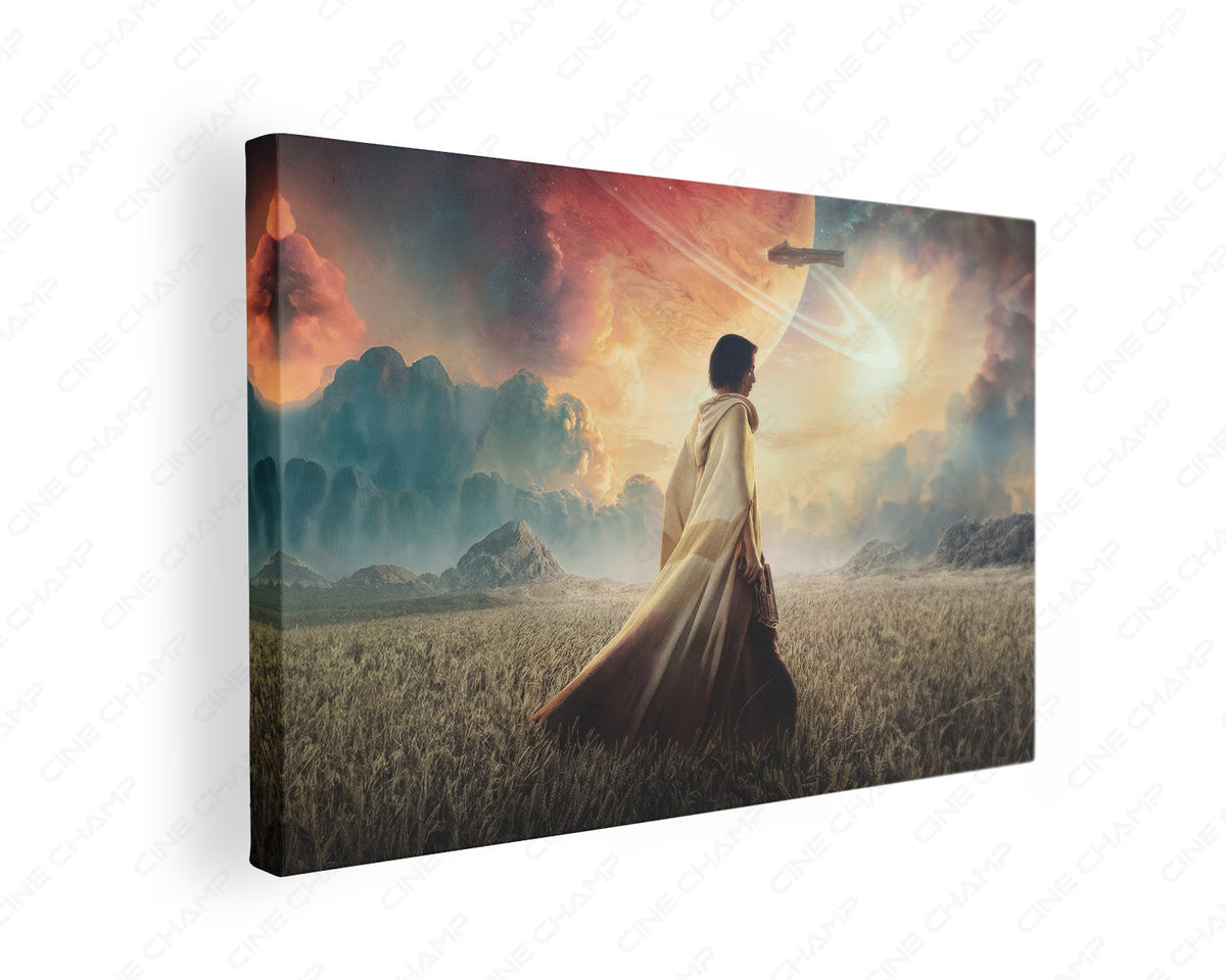 Rebel Moon Sci Fi Canvas Print