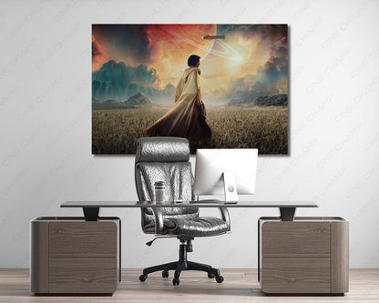 Rebel Moon Space Opera Wall Art