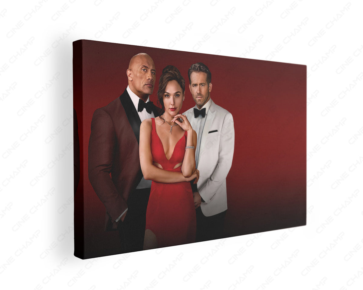Red Notice Canvas Wall Art