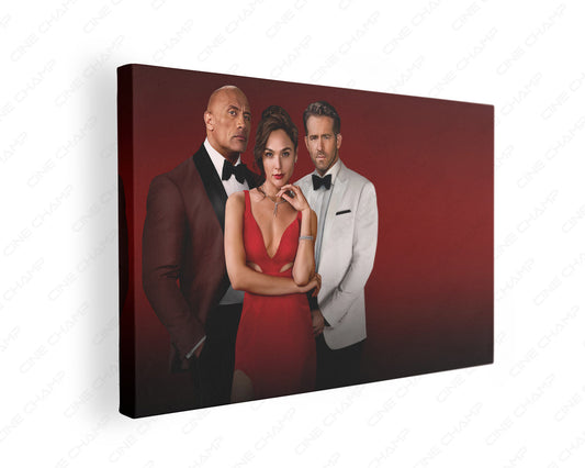Red Notice Canvas Wall Art
