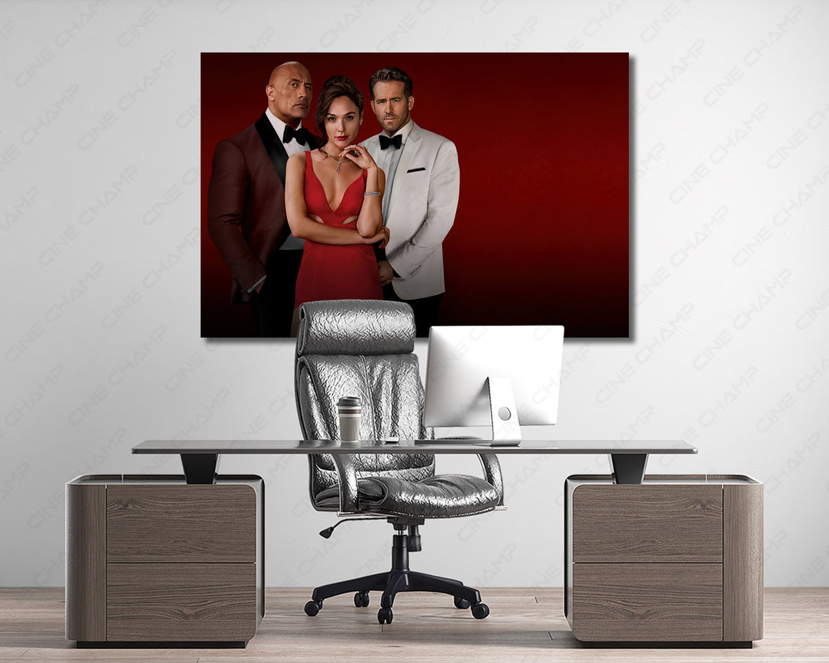 Red Notice Cinematic Artwork