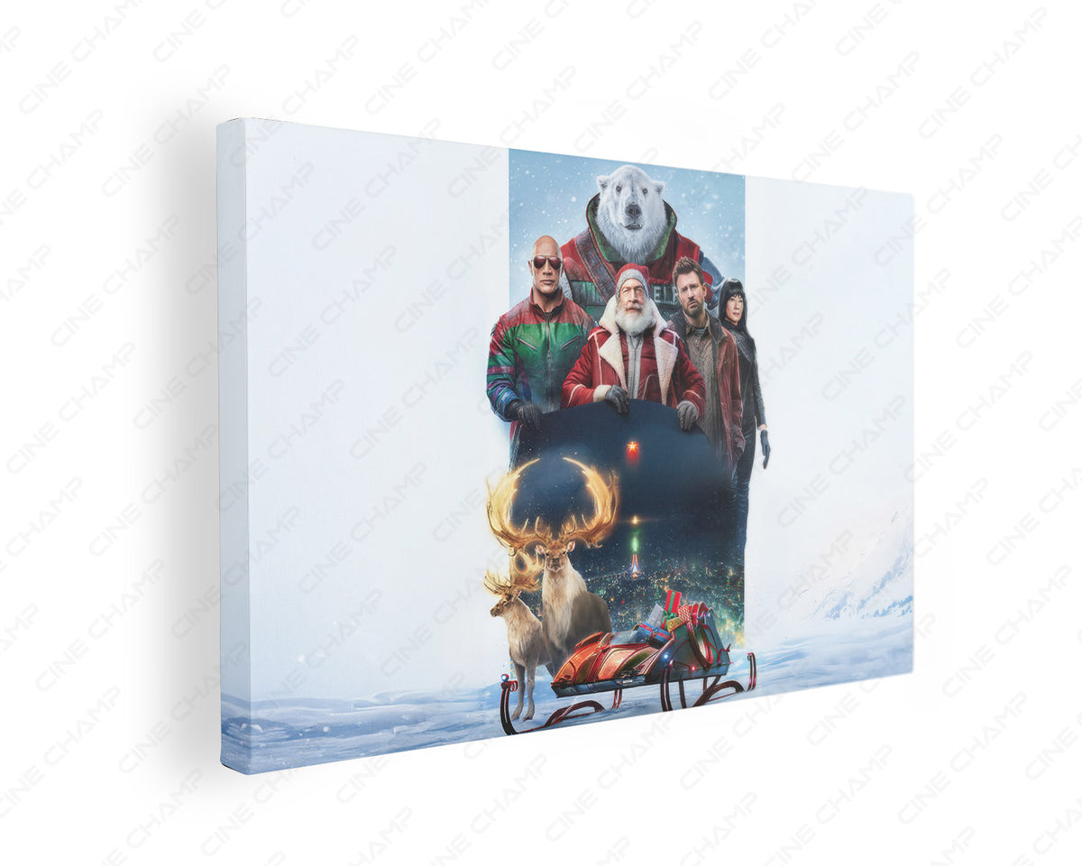 Red One Canvas Wall Art