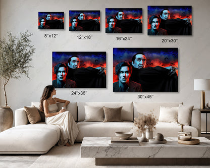 Renfield Canvas Print Horror Movie Wall Art