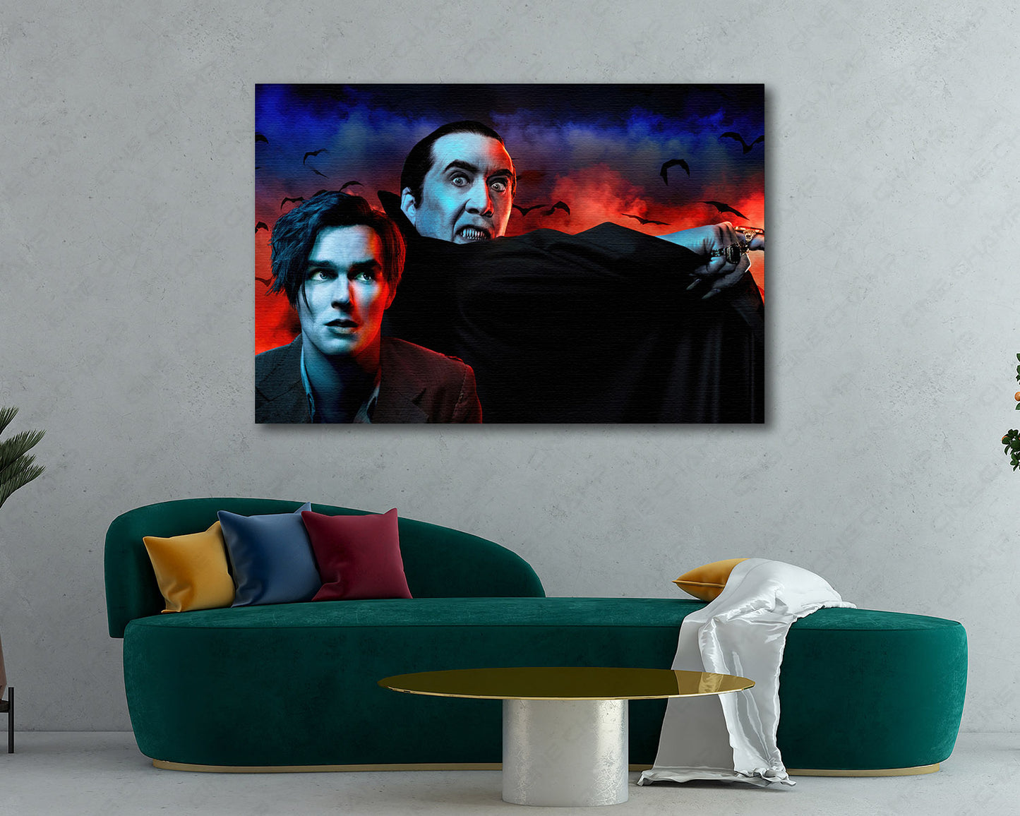 Renfield Canvas Print Horror Movie Wall Art