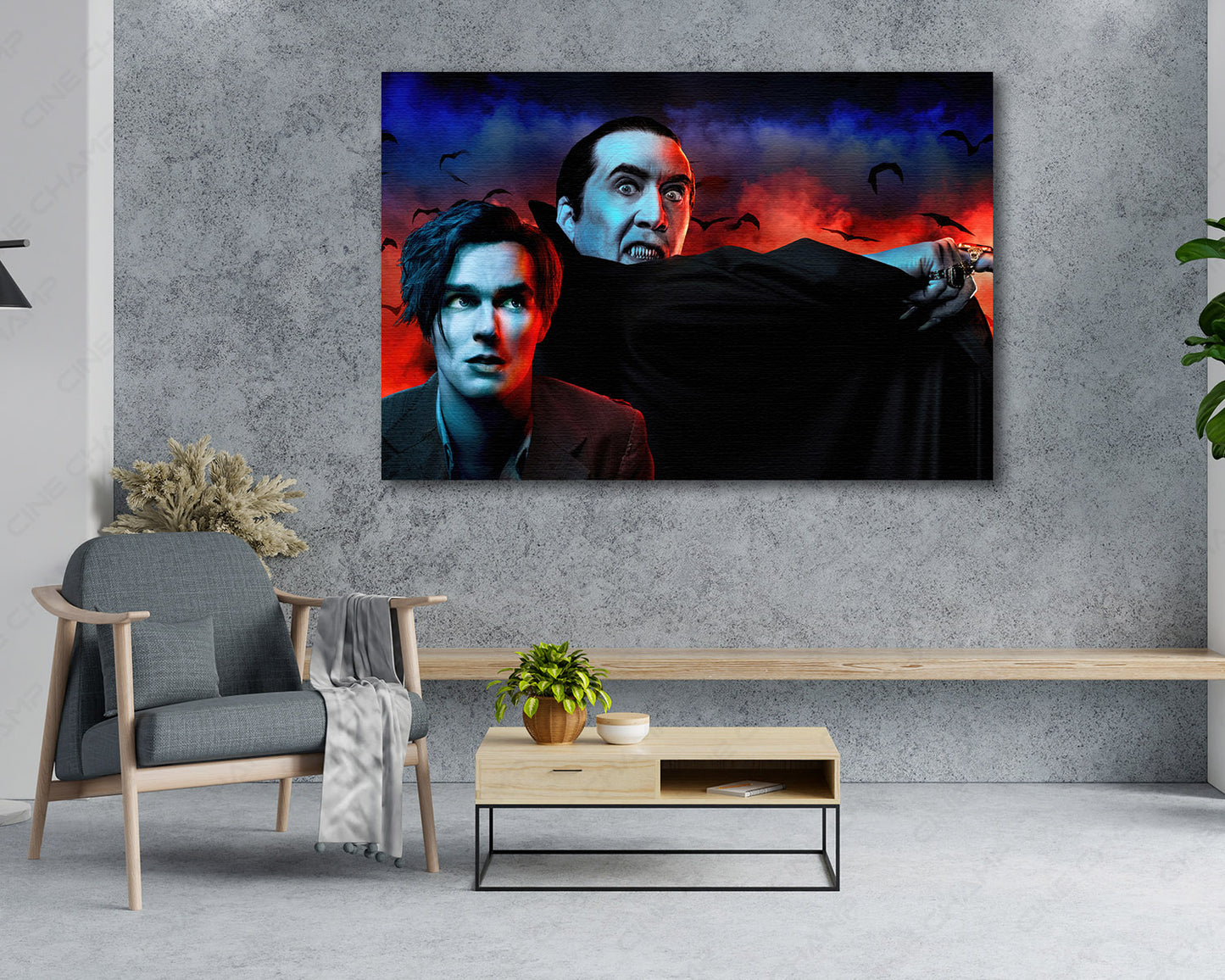 Renfield Canvas Print Horror Movie Wall Art