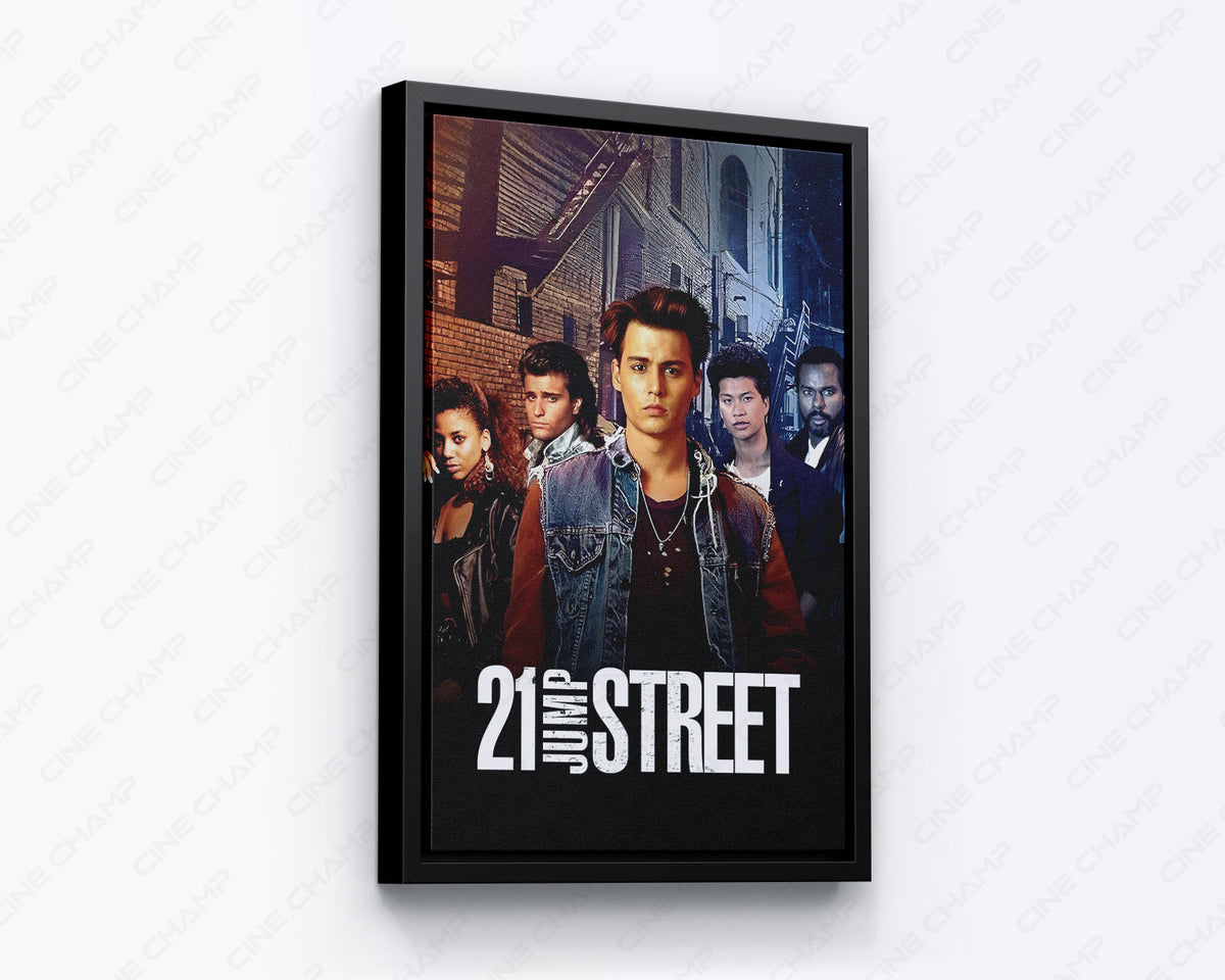 Retro 21 Jump Street Wall Artwork