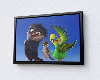 Richard the Stork Character Wall Decor