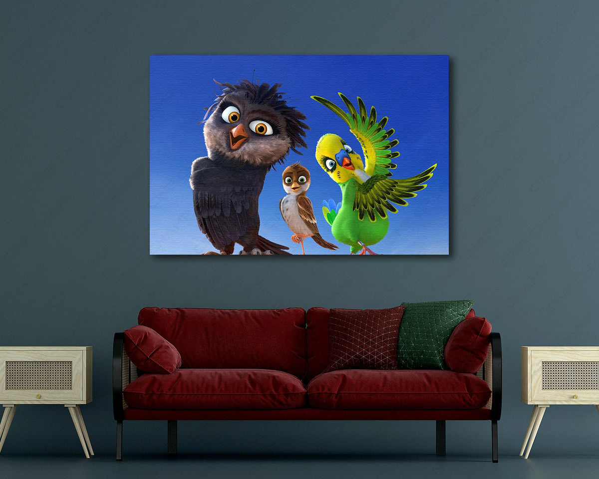 Richard the Stork Movie Canvas Print