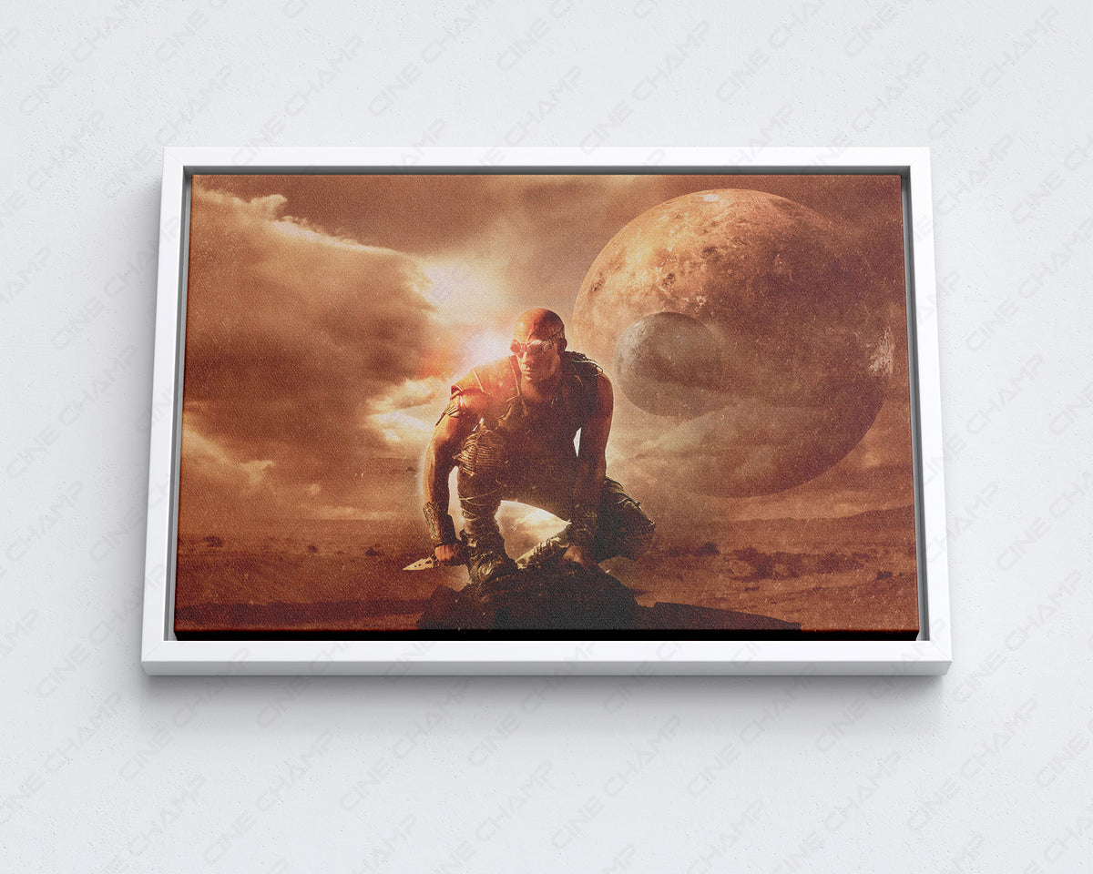 Riddick Character Poster Canvas