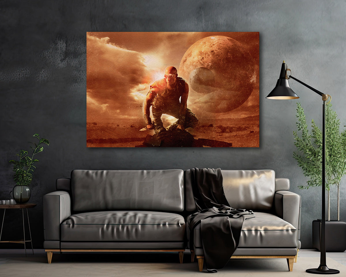 Riddick Movie Canvas Print