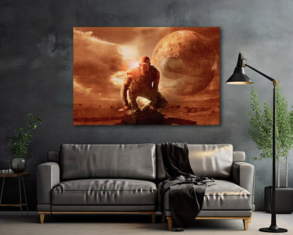 Riddick Movie Canvas Print