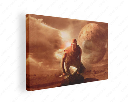 Riddick Vin Diesel Canvas Wall Art