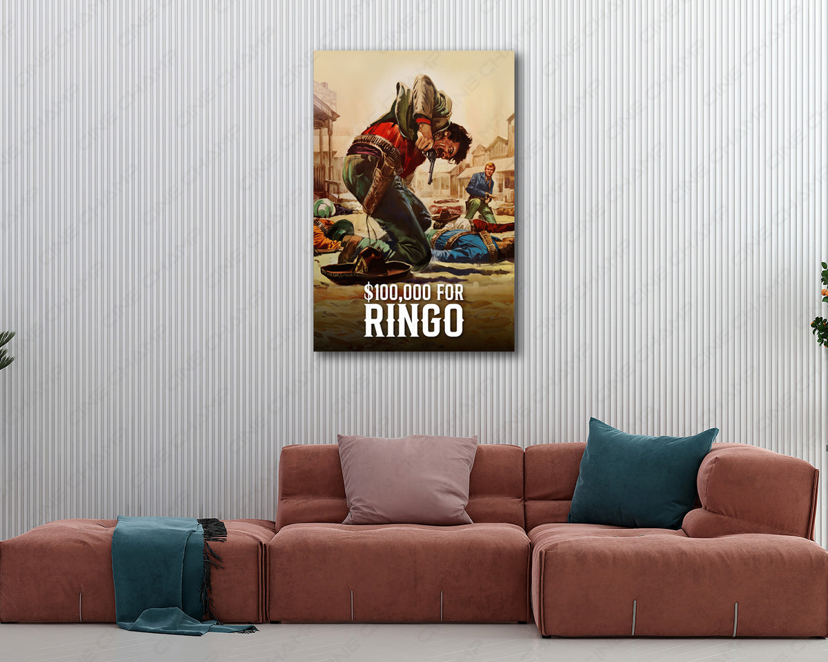 Ringo Western Movie Canvas Artwork