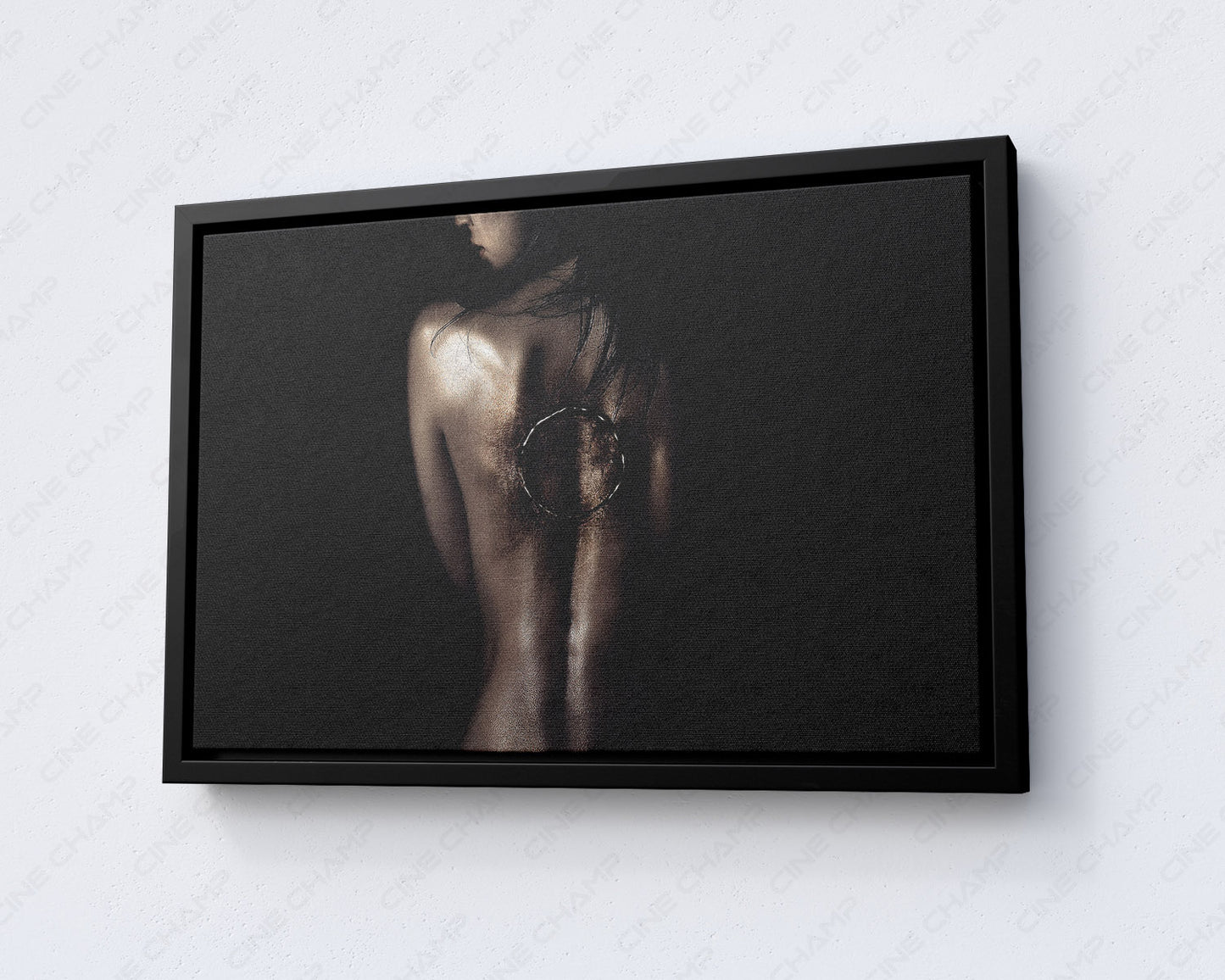 High-quality Rings horror movie poster printed on premium canvas.