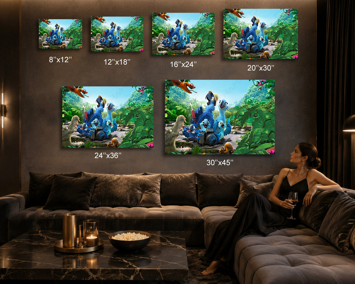 Rio 2 Animated Adventure Wall Art