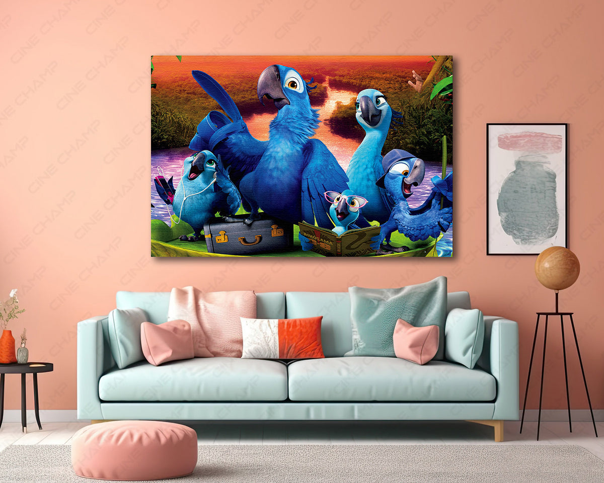 Rio 2 Animated Wall Artwork
