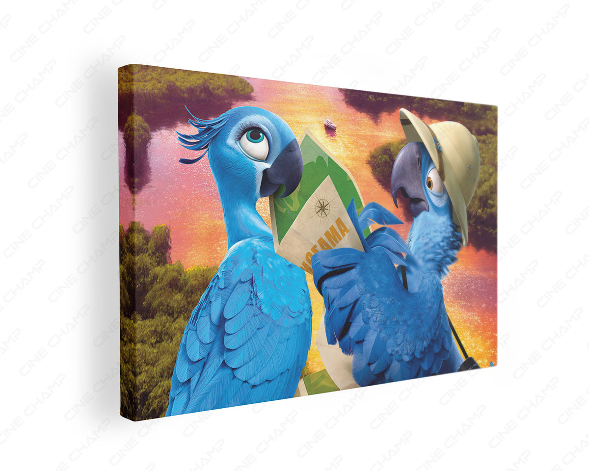 Rio 2 Movie Canvas Wall Art