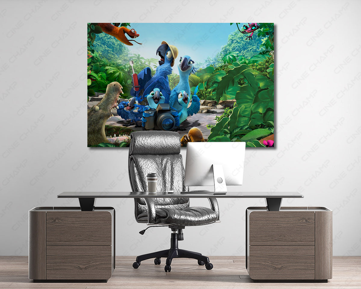 Rio 2 Movie Poster Canvas