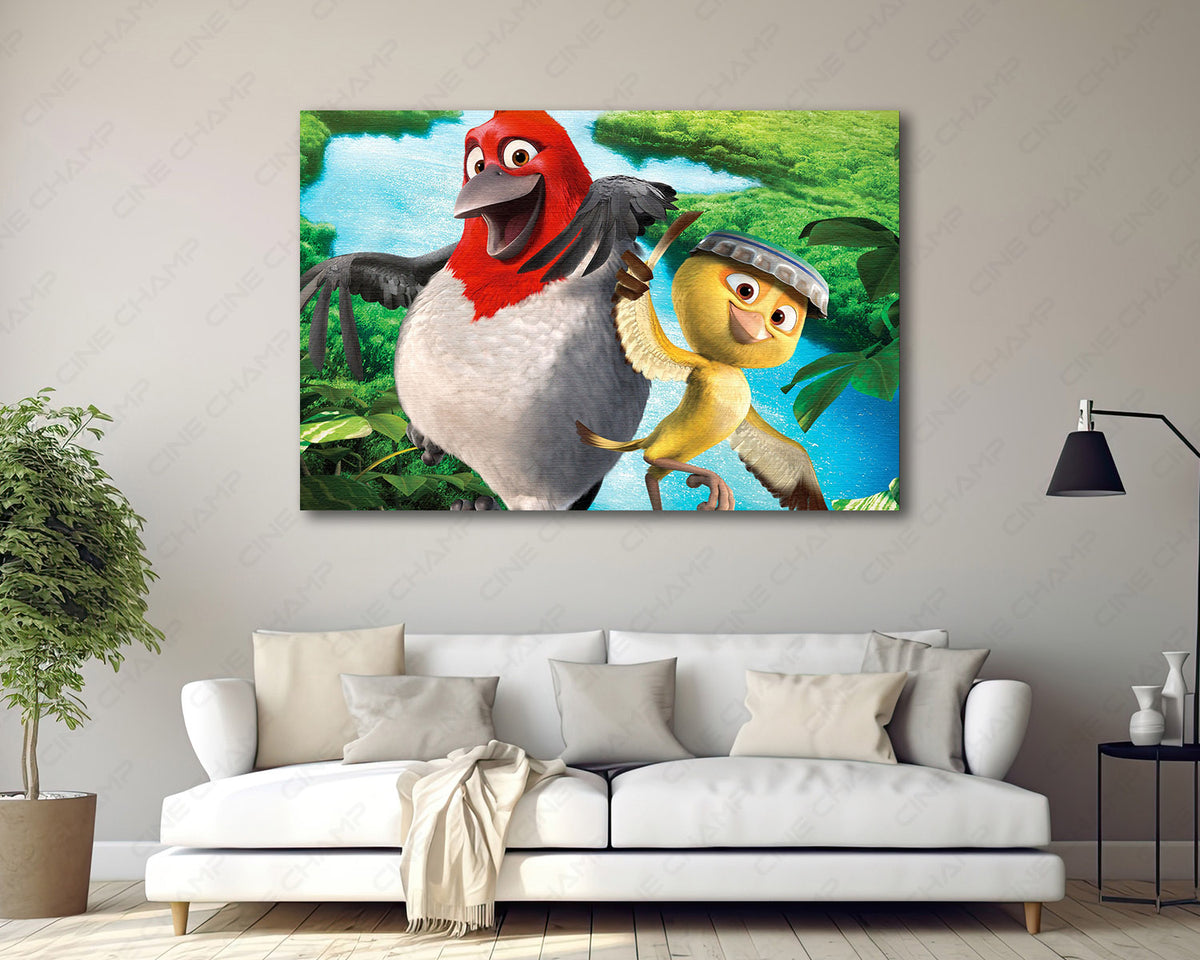 Rio 2 Nico Pedro Canvas Print