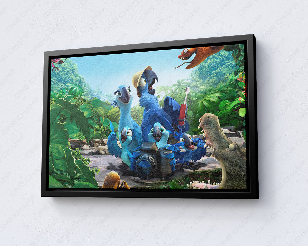 Rio 2 Tropical Canvas Artwork