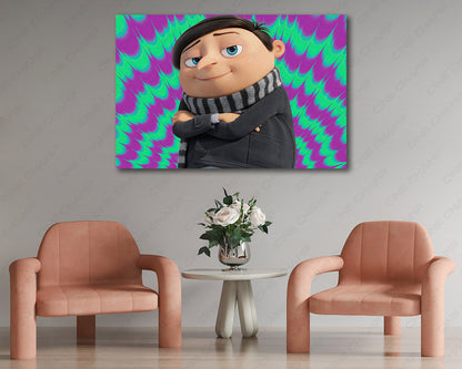 Rise of Gru animated movie artwork