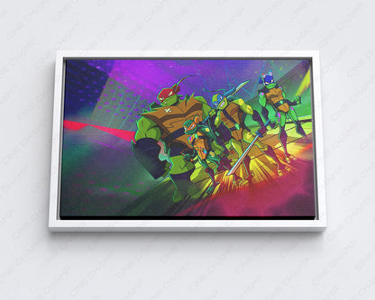 Rise of the Teenage Mutant Ninja Turtles Canvas Print