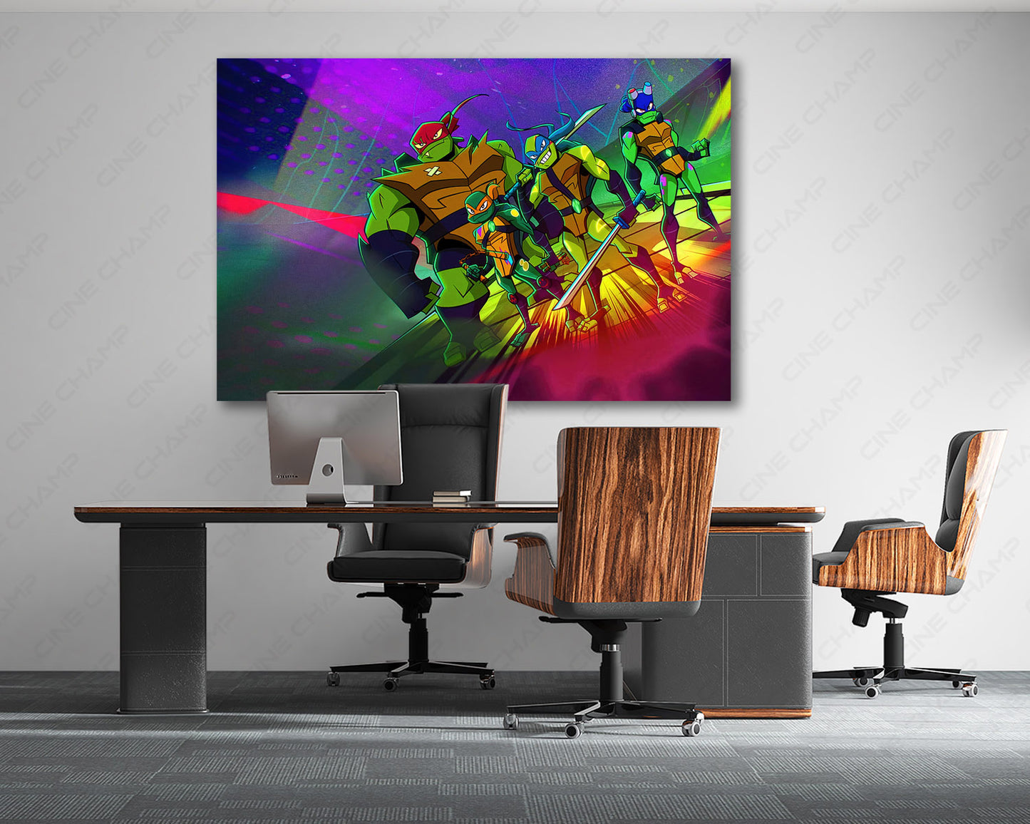 Rise of the Teenage Mutant Ninja Turtles Canvas Print