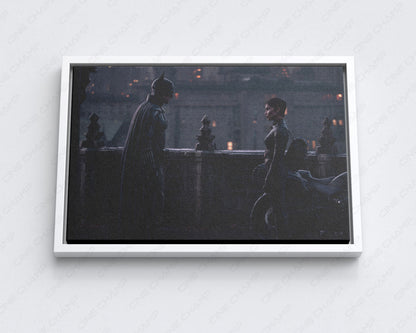 Robert Pattinson Batman Canvas Artwork