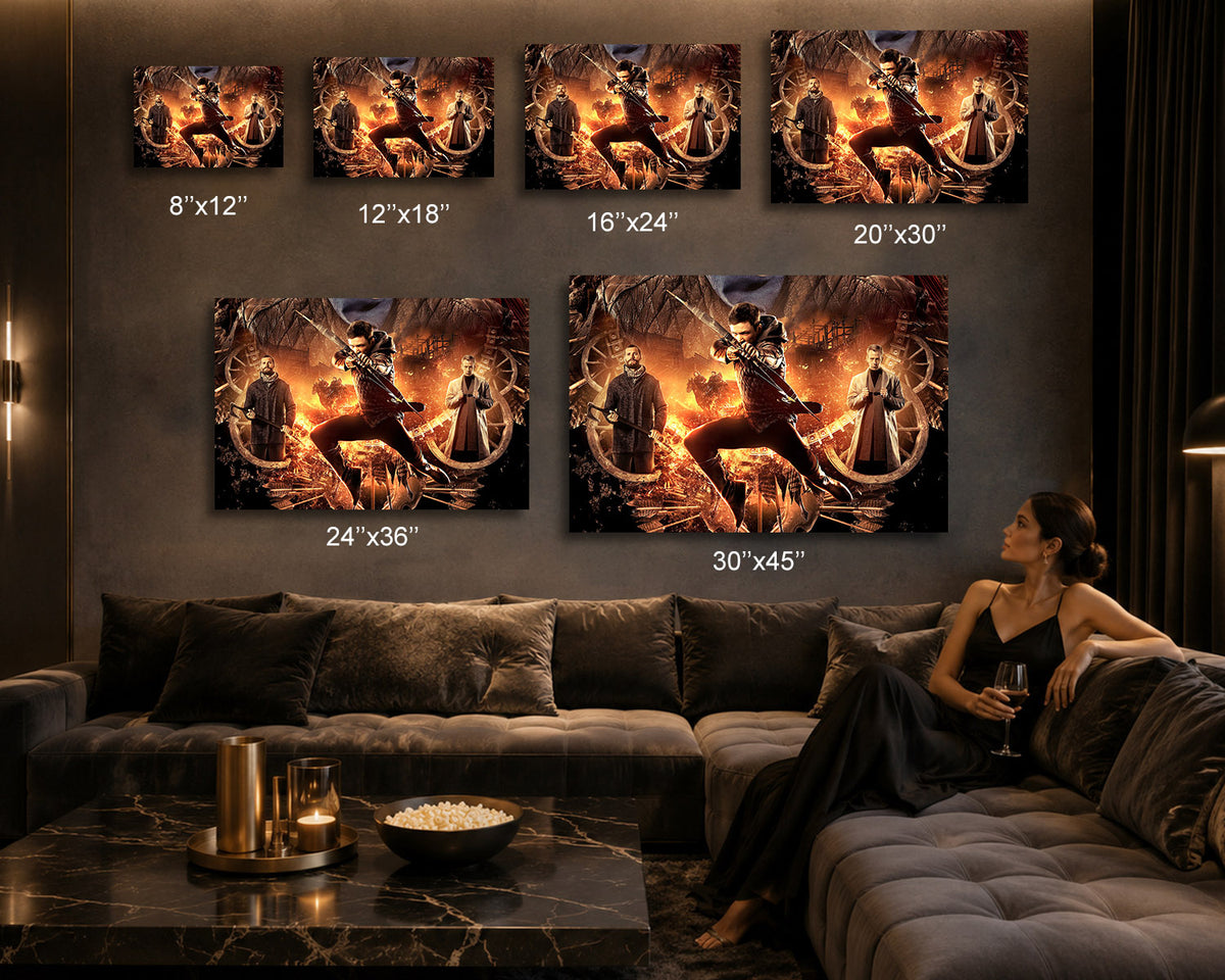 Robin Hood Movie Poster Canvas