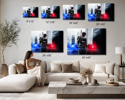RoboCop Cybernetic Police Wall Art