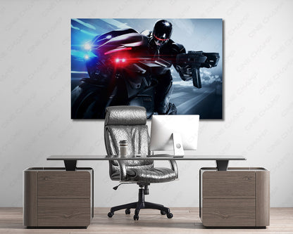 RoboCop Sci Fi Movie Wall Art
