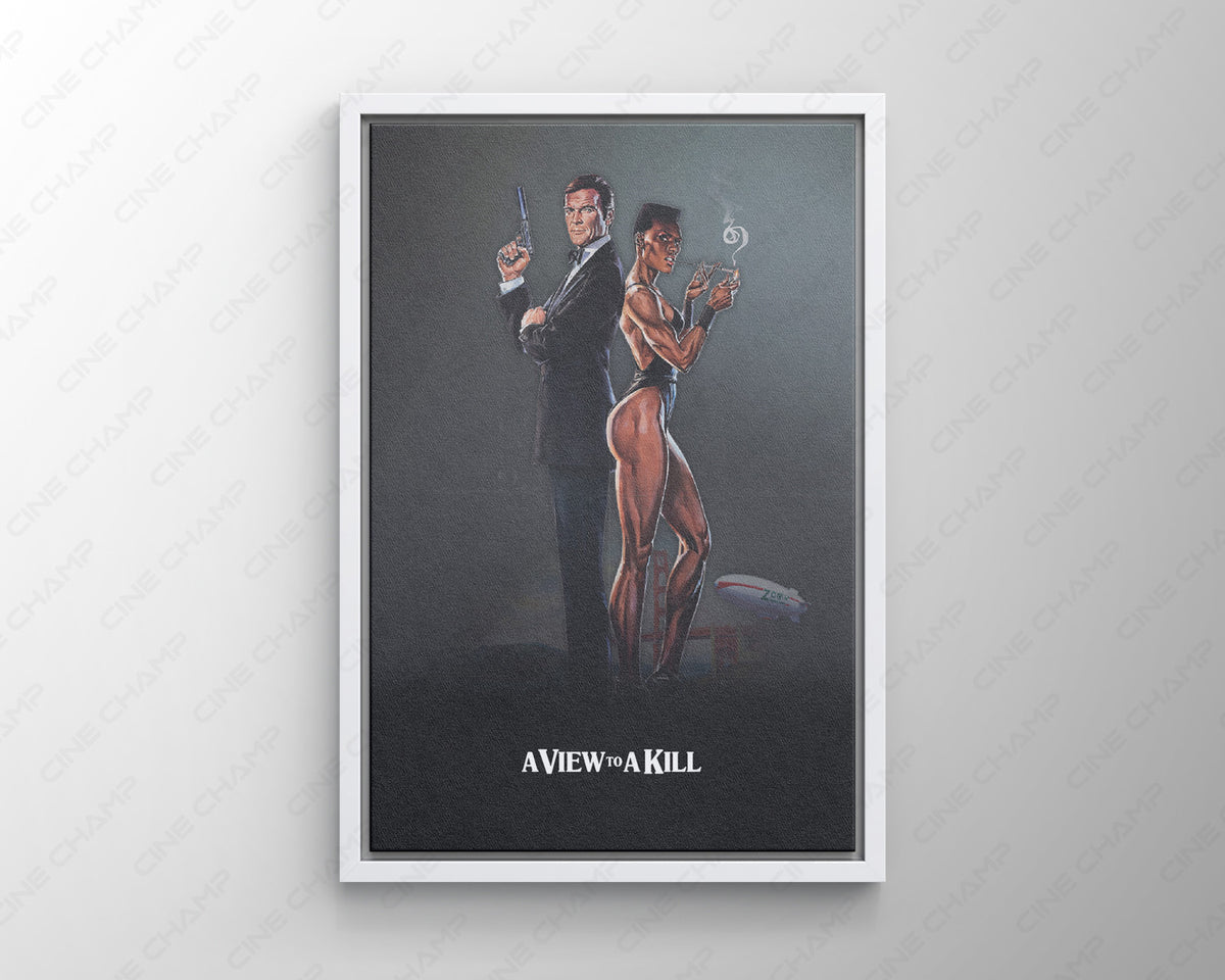 Roger Moore James Bond Wall Art