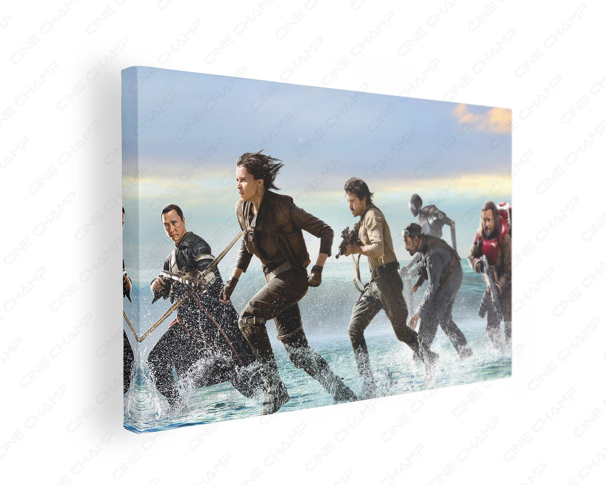 Rogue One Cinematic Movie Canvas Artwork