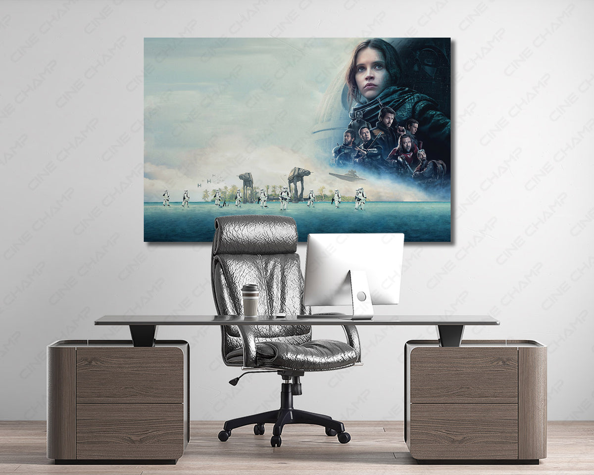 Rogue One Cinematic Sci Fi Artwork