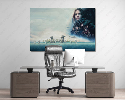 Rogue One Cinematic Sci Fi Artwork