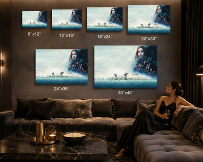 Rogue One Movie Collector Wall Art